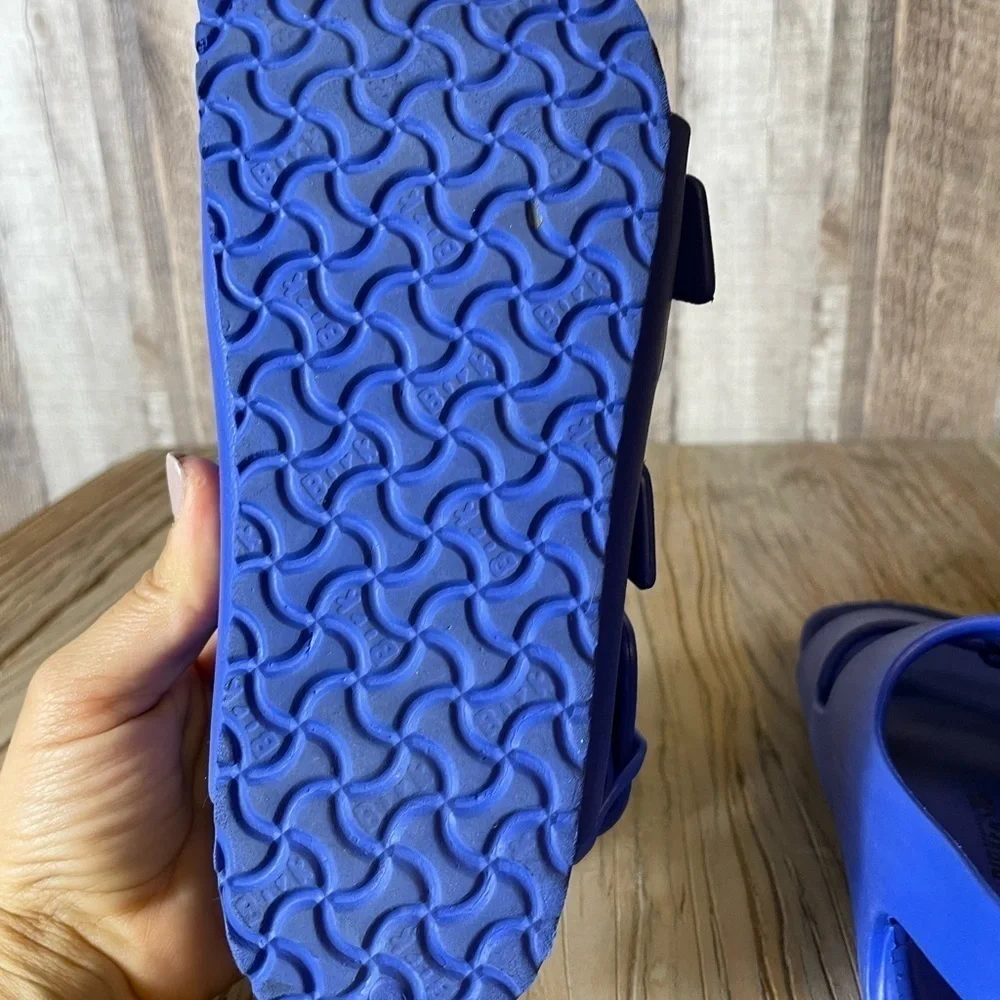 Birkenstock Kids Blue EVA Two-Strap Sandals